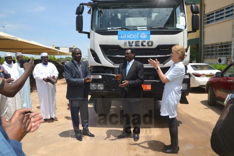 Santé : UNICEF offre un camion de 9 tonnes pour  renforcer la distribution des vaccins dans le Lac