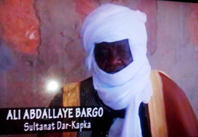 Tchad:Le Sultan du Dar-Kapka Ali Abdoulaye  Borgou est décédé