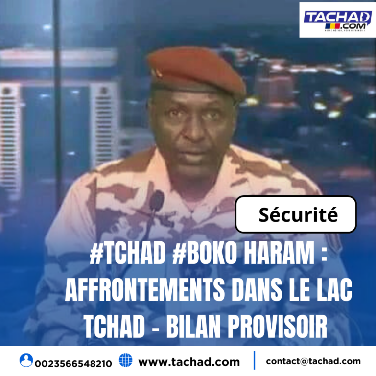 TCHAD #BOKO HARAM : Affrontements dans le Lac Tchad – Bilan provisoire