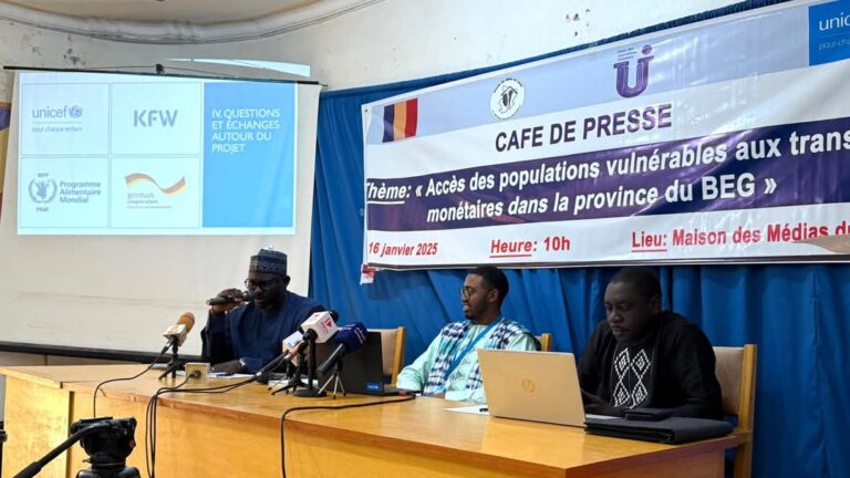 Tchad : L’UNICEF et les médias unissent leurs forces pour la protection sociale